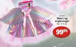 Buddy Leg Skørt og englevinger tilbud