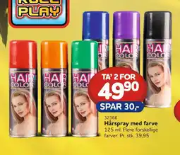 Buddy Leg Hårspray med farve tilbud