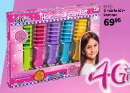 Buddy Leg 5 hårkridt- kamme tilbud