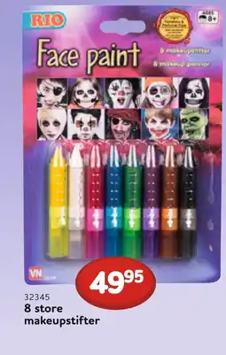 Buddy Leg 8 store makeupstifter tilbud