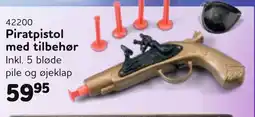 Buddy Leg Piratpistol med tilbehør tilbud