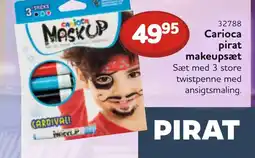 Buddy Leg Carioca pirat makeupsæt tilbud