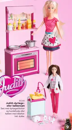 Buddy Leg Judith dyrlæge- eller køkkensæt tilbud