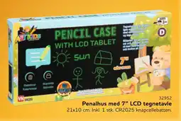 Buddy Leg Penalhus med 7" LCD tegnetavle tilbud