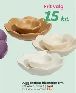 Hi five Æggeholder blomsterform tilbud