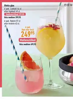 Imerco Ofelia glas tilbud