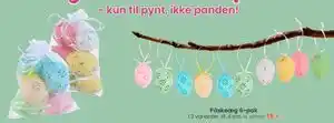 Påskeæg 6-pak