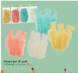 Hi five Påske fjer 18-pak tilbud