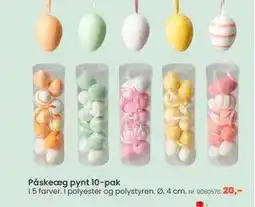 Hi five Påskeæg pynt 10-pak tilbud