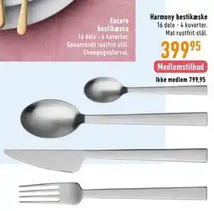 Imerco Harmony bestikæske tilbud