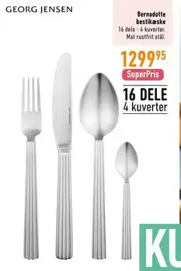 Imerco Bernadotte bestikæske tilbud