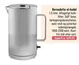 Imerco Bernadotte el-kedel tilbud