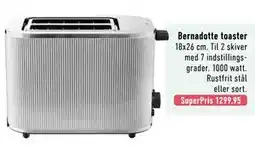 Imerco Bernadotte toaster tilbud