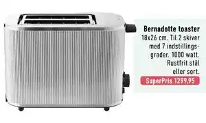 Bernadotte toaster