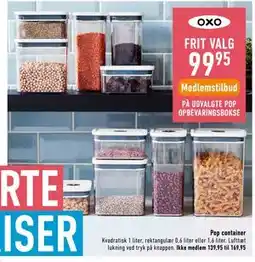 Imerco Pop container, Medlemspris tilbud