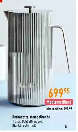 Imerco Bernadotte stempelkande tilbud