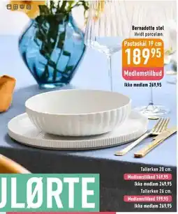 Imerco Tallerken 26 cm tilbud