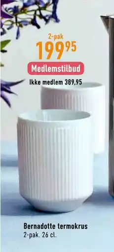 Imerco Bernadotte termokrus tilbud