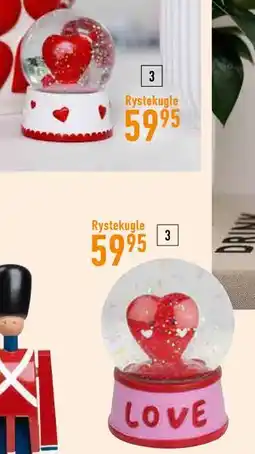 Imerco Rystekugle med hjerter tilbud