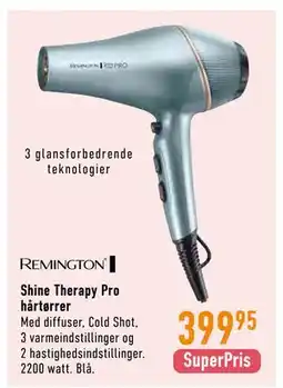 Imerco Shine Therapy Pro hårtørrer tilbud