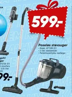 Bilka Poseløs støvsuger tilbud