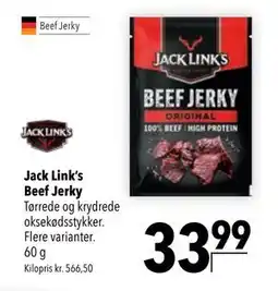 Citti Jack Link’s Beef Jerky tilbud