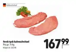 Citti Fersk tysk kalveschnitzel tilbud