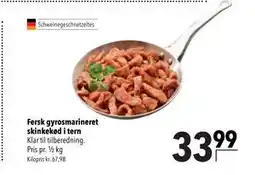 Citti Fersk gyrosmarineret skinkekød i tern tilbud
