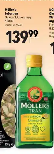 Citti Möller's Lebertran tilbud