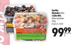 Citti Haribo Matador eller I Like Mix tilbud