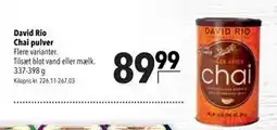 Citti David Rio Chai pulver tilbud