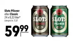 Citti Slots Pilsner eller Classic tilbud