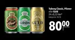 Citti Tuborg Classic, Pilsner eller Guld tilbud