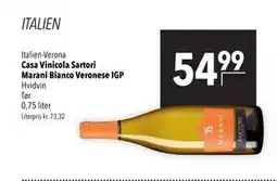 Citti Casa Vinicola Sartori Marani Bianco Veronese IGP tilbud