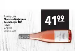 Citti Chatelain Desjacques Rosé d'Anjou AOP tilbud