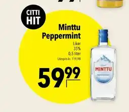 Citti Minttu Peppermint tilbud