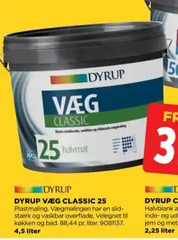 jem & fix DYRUP VÆG CLASSIC 25 tilbud