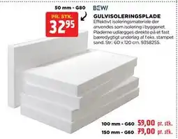 jem & fix GULVISOLERINGSPLADE tilbud