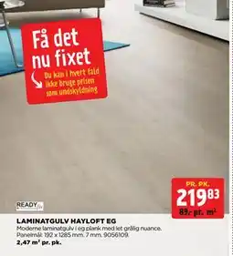 jem & fix LAMINATGULV HAYLOFT EG tilbud