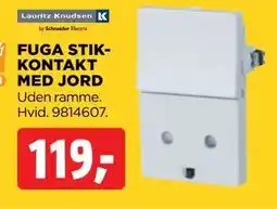 jem & fix FUGA STIKKONTAKT MED JORD tilbud