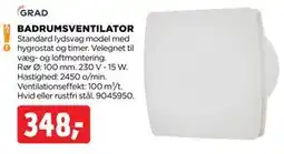 jem & fix BADRUMSVENTILATOR tilbud