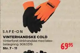 jem & fix VINTERHANDSKE COLD tilbud
