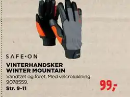 jem & fix VINTERHANDSKER WINTER MOUNTAIN tilbud