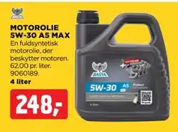jem & fix MOTOROLIE 5W-30 A5 MAX tilbud