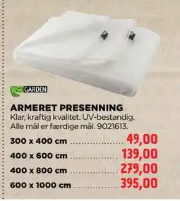 jem & fix ARMERET PRESENNING tilbud