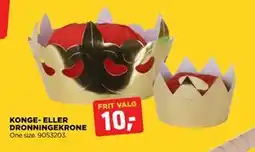 jem & fix KONGE- ELLER DRONNINGEKRONE tilbud