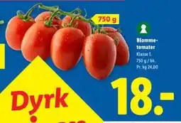 Lidl Blommetomater tilbud