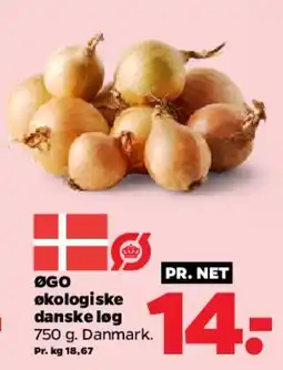 Netto Økologiske danske løg tilbud