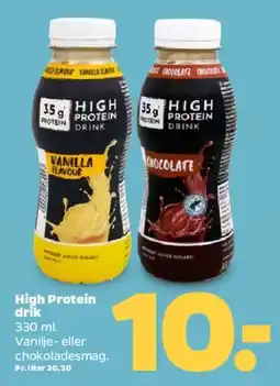 Netto High Protein drink tilbud
