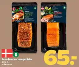 Netto Premium varmrøget laks tilbud